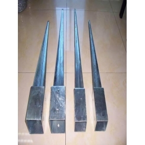 Hot Dipped Galvanized Ground Screw Pole Anchor, Earth Screws 4-40