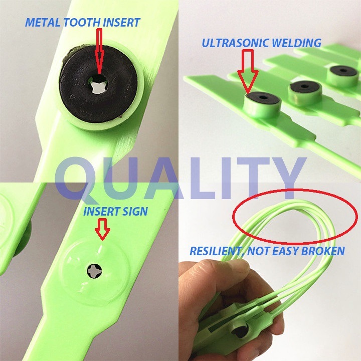 Widely Use Pull Tight Plastic Security Seal with Metal Insert Ls-105