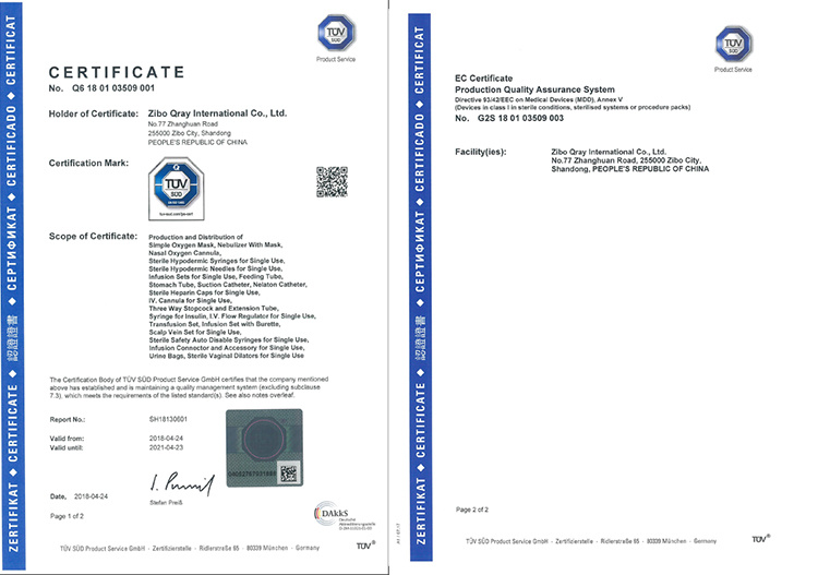 Single Use Medical Blood Transfusion Set with Ce Approval