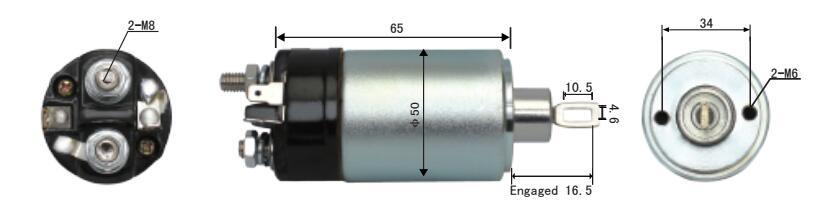 12V OEM 0331302081, 0331302084 Starter Solenoid Switch