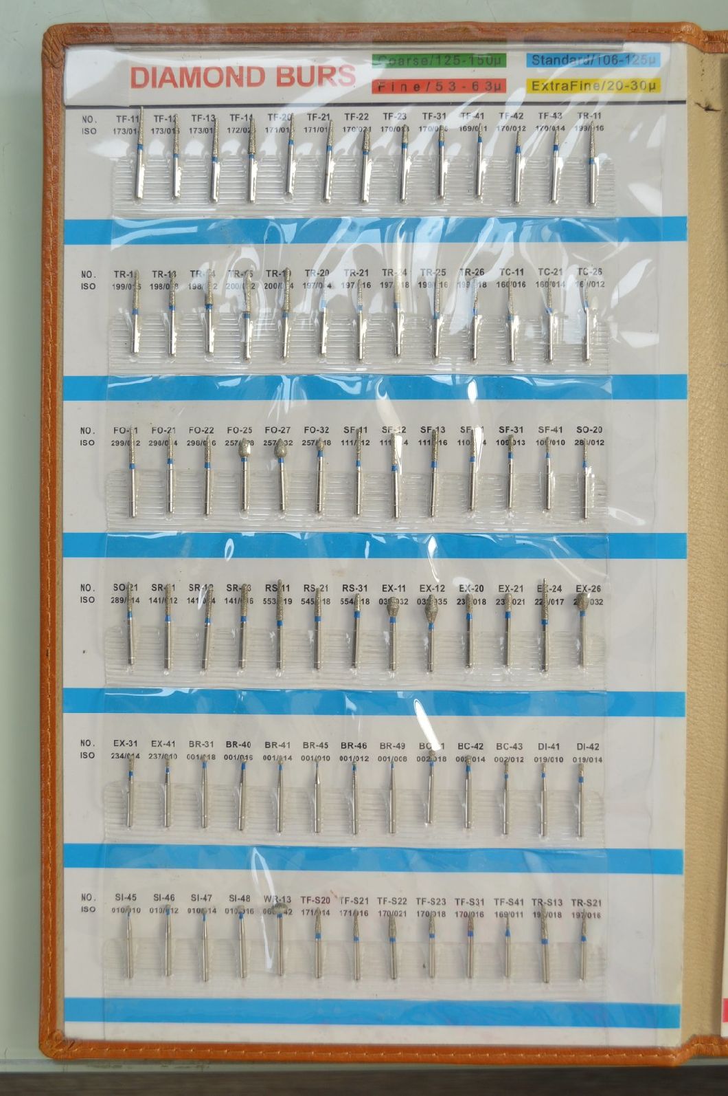 DI-41/42 high quality diamond burs for dental doctor