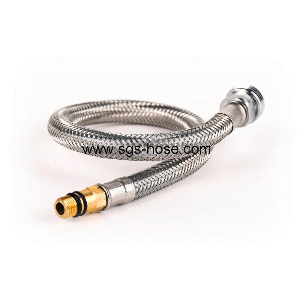 Sanitary Ware Stainless Steel Braided Flexible Toilet/Faucet Connector