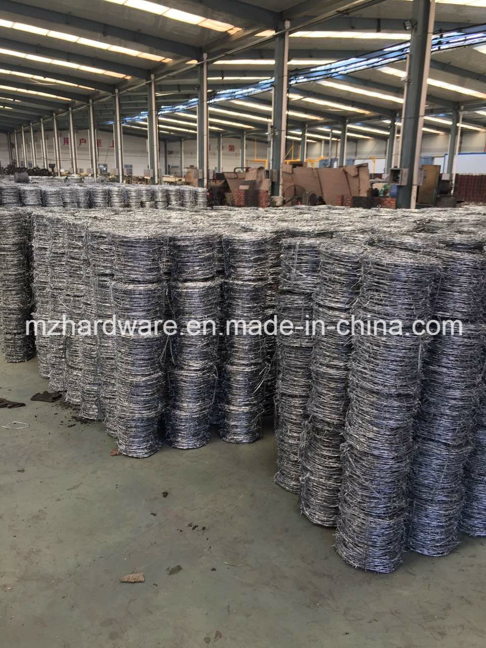 Electro Galvanized and PVC Coated Barbed Wire