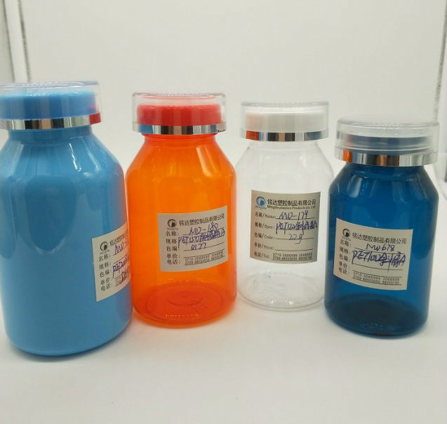 Hot Sale Plastics Products 150ml Pet with Optional Color and Optional Caps