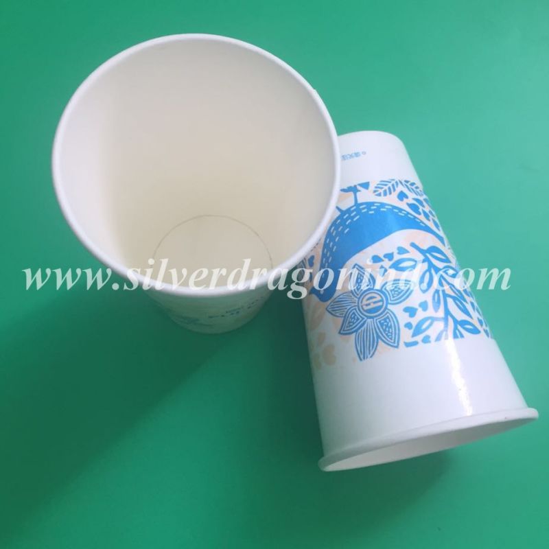 Disposable Hot&Cold Drink Paper Cup Without Lids