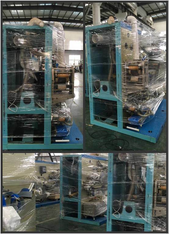 Semi Servo Disposable Pull up Baby Diaper Machine (jwc-Llk400)