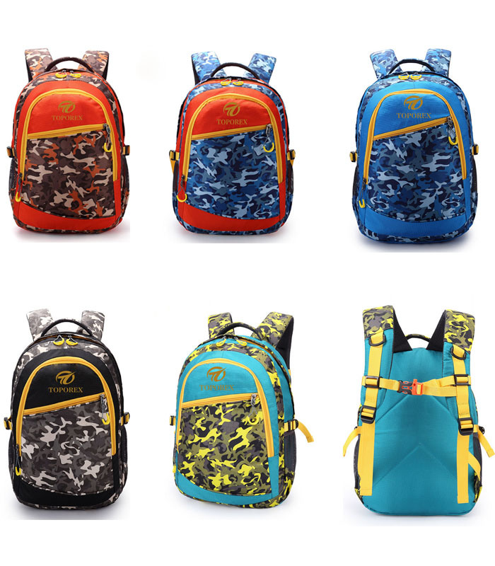Camouflage Color Sport Climbing Hiking Backpack Travel Shoulder Bag