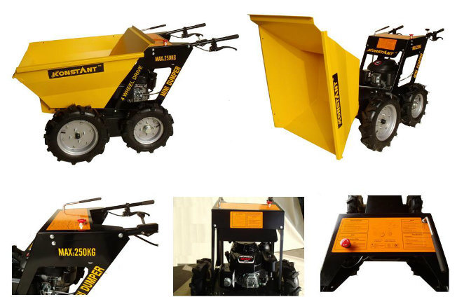 Electric Wheel Barrow Motor Mini Dumper/Power Barrow