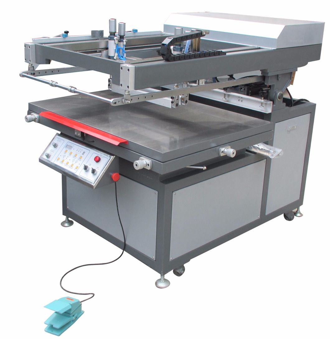 Ce Clamshell Silk Screen Printer for Sticker