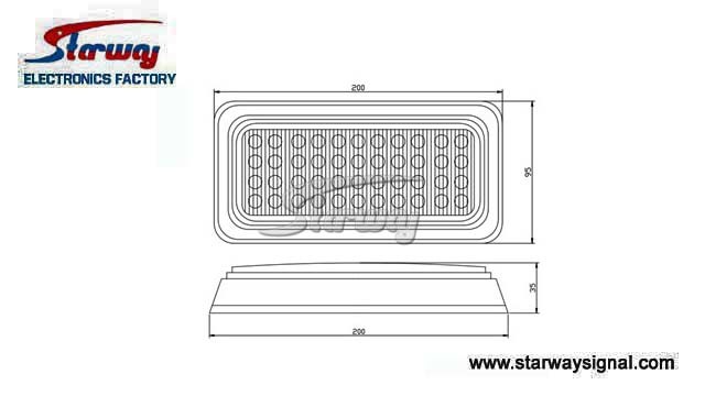 Warning Ambulance Exterior Modules (LED136 LED Module)