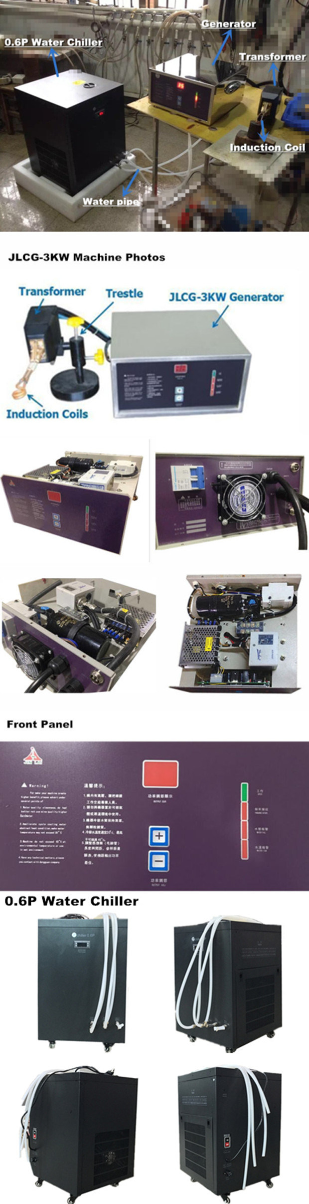 Best Price Magnetic Bearing High Frequency Induction Brazing Machine