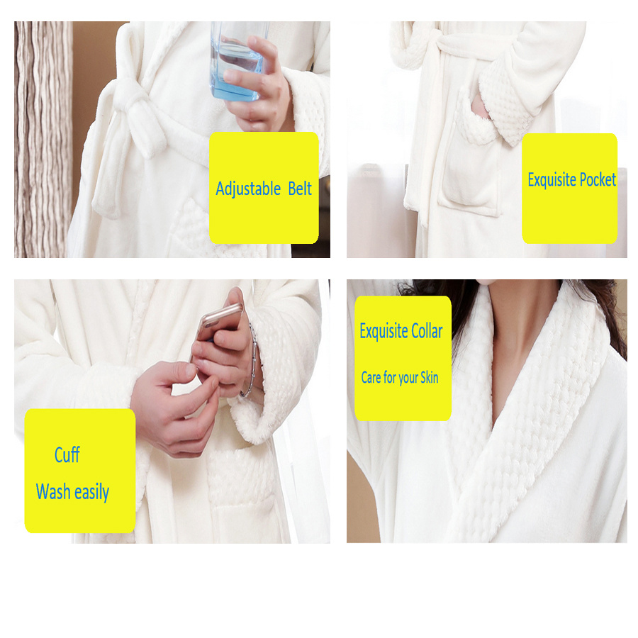 Wholesale Winter Increase Thicken Hotel /Home Bath Robe
