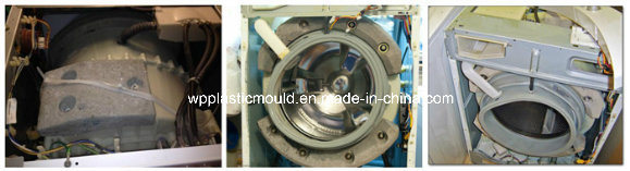 Plastic Mould for Washing Machine/Dishwasher Internal Stabilizing Concrete Counterweight (PZK362-63-67)