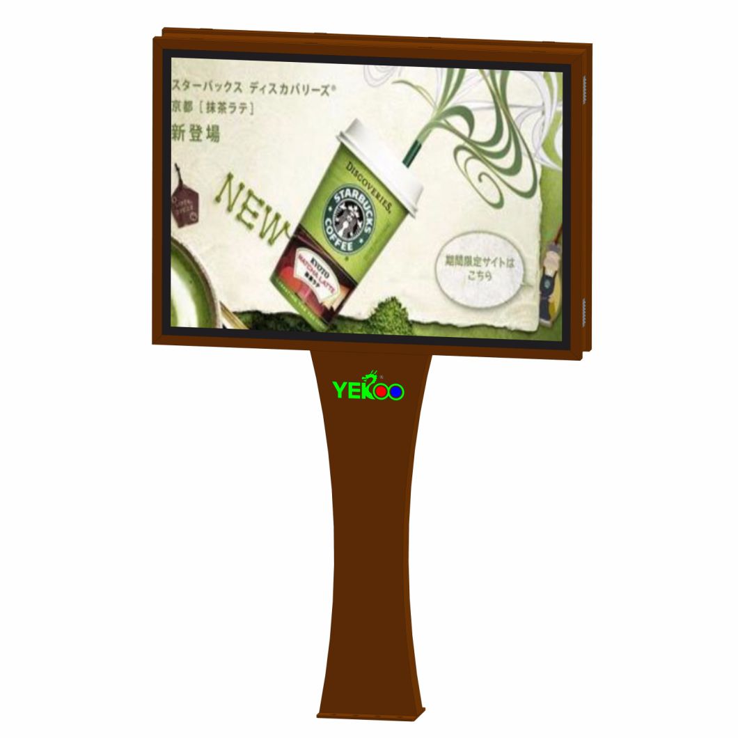 Outdoor Backlit Advertising Scrolling Billboard