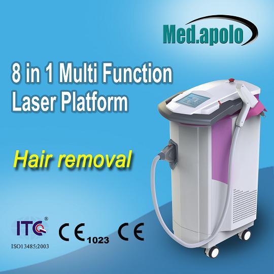 8 in 1 Multi Functional Laser Machine (hair removal+beauty machine+IPL) (HS-900)