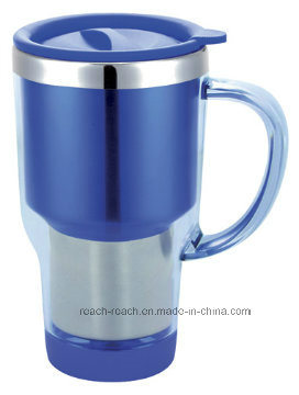 Auto Mug, Coffee Mug, Stainless Steel Travel Mug (R-2085)