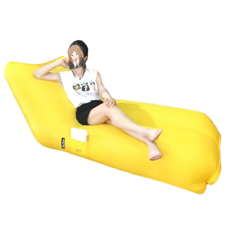 Portable Outdoor Inflatable Sofa Bed Double Lazy Sleeping Bags