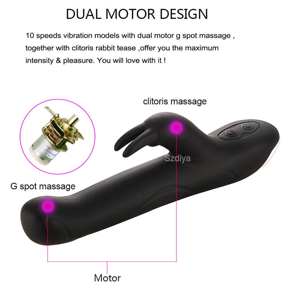 Wholesales 10 Speed Frequency Vibrator Sex Toys for Girls (DYAST508)