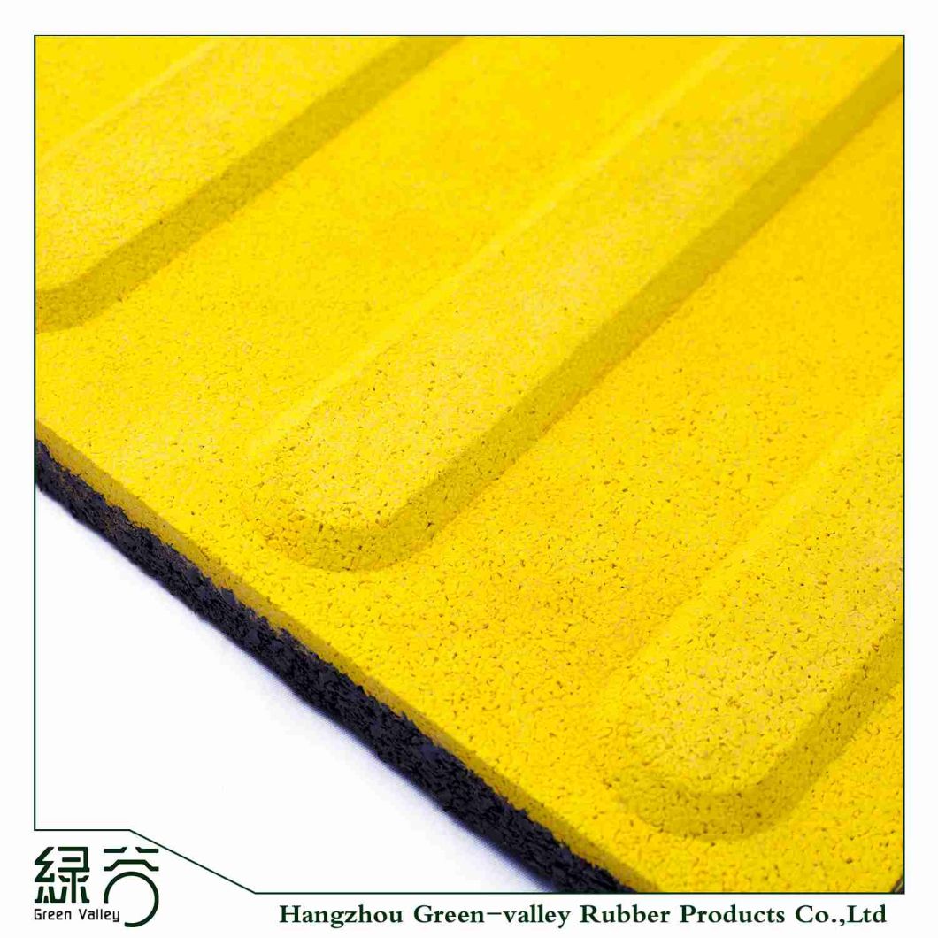 Factory Customized Anti-Slip Interlocking Outdoor Rubber Flooring Tiles Pavers for Walkway/Park /Yard Floor/Garden/Playground