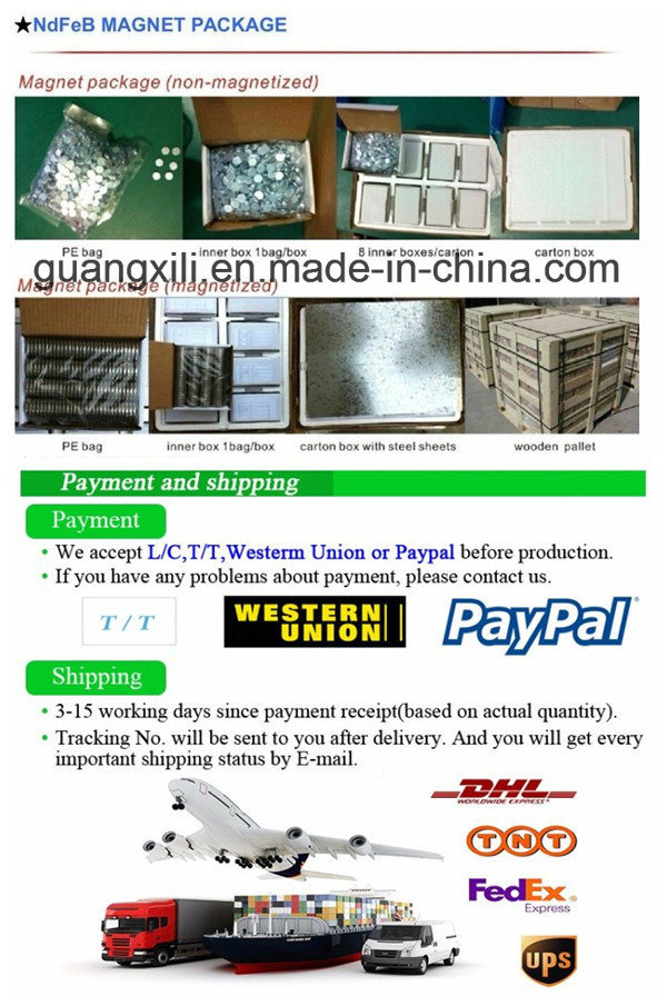 High Quality Barium Ferrite Magnet for Tile Shape