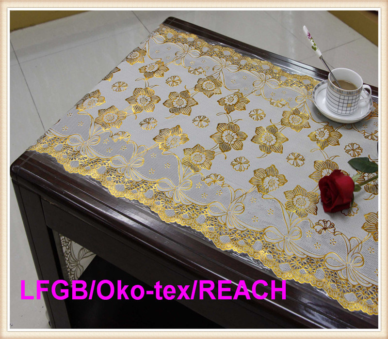 PVC Fine Long Lace 50cm*20m Tablecloth with Best Price