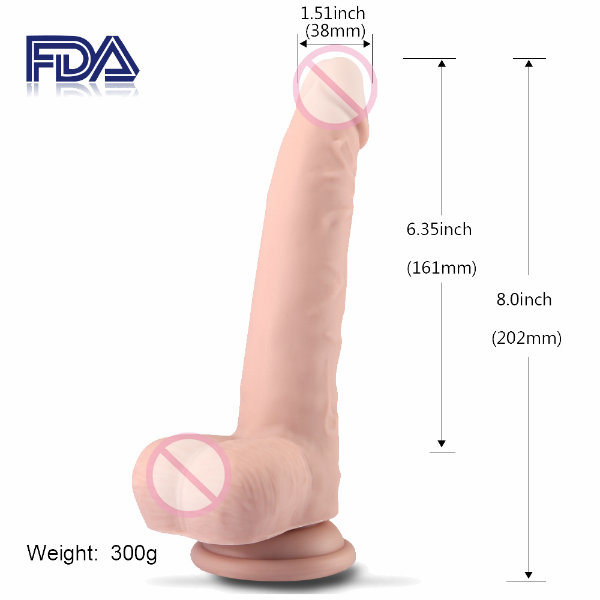 Adult Realistic Male Penis Dildo Dong Entity Sex Doll (DYAST375A)