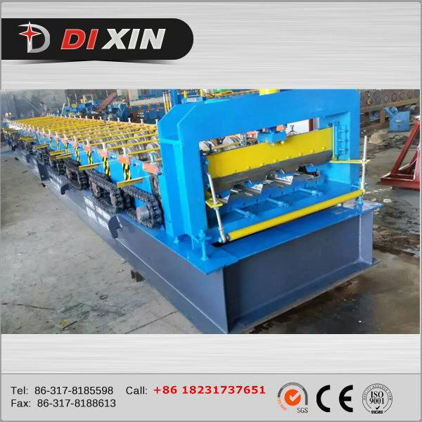 Hebei Suppliers 980 Shaped Floor Deck Panel Making Machine