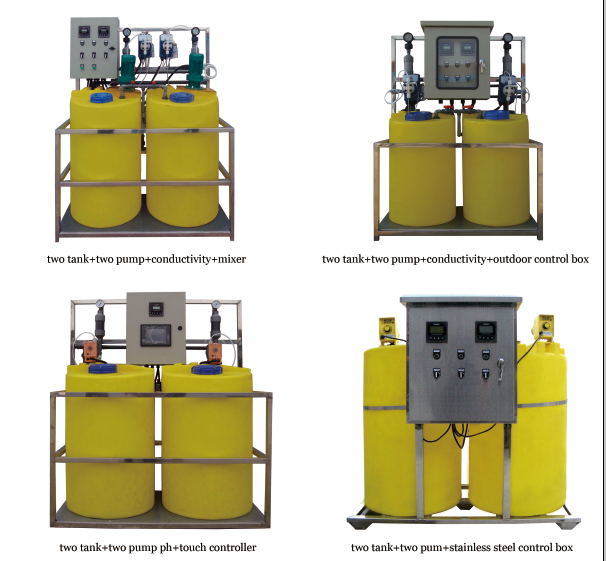 pH and Conductivity Meters Chemical Dosing System