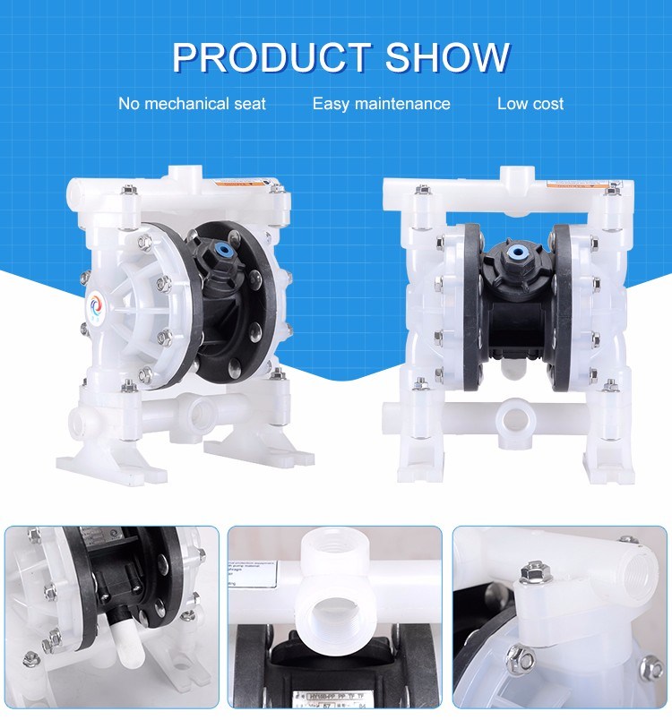 Mini Lime Mud Transfer Double Diaphragm Pump Manufacturers