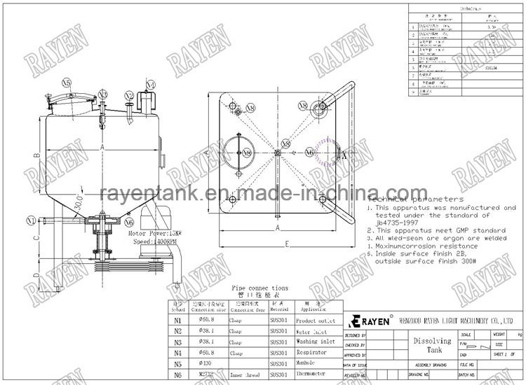 Stainless Steel Liquid Syrup Paint Powder Emulsifier Emulsifying Tank High Shear Mixer Pump Homogenizer Mixing Tank