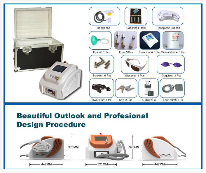 Elight IPL RF Laser Shr Beauty Machine/Equipment for Hair Removal