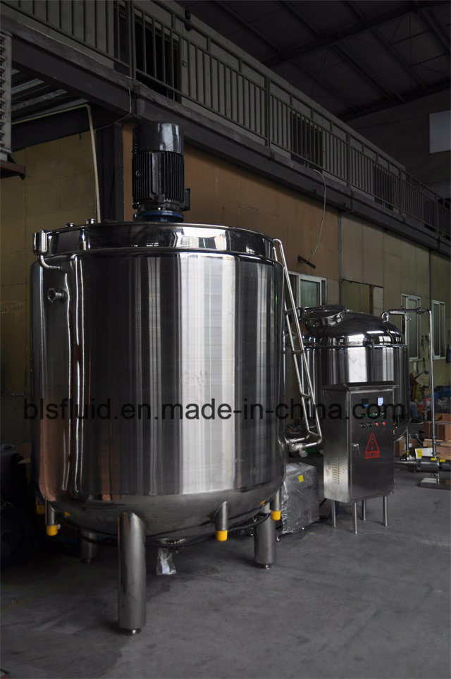 Excellent Circular Emulsifying Mixing Tank with Pump