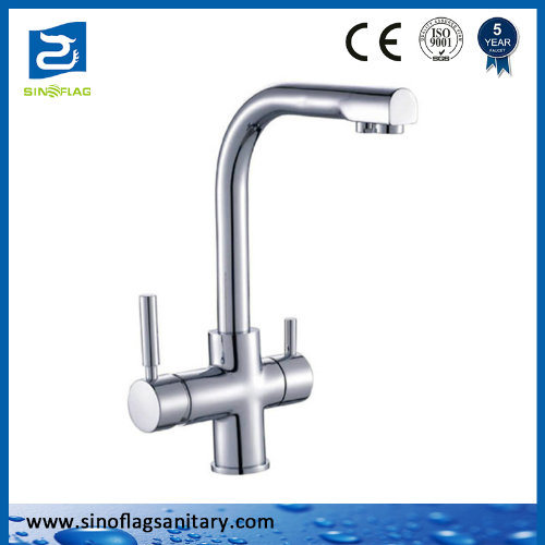 Square Purified 3 Way Drinking Water Sink Faucet