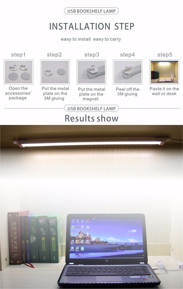 Aluminum LED Reading Table Lamp