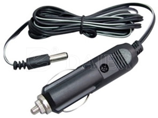 12V Auto Car Cigaretter Lighter Plug LED with Wire
