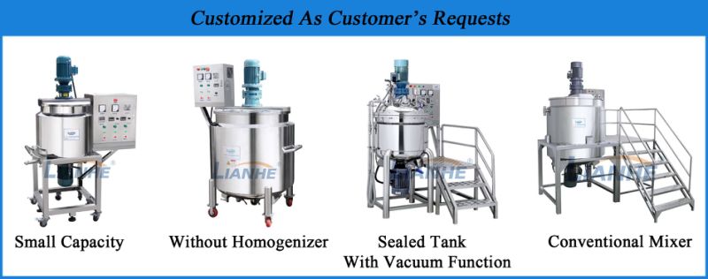 Ce Approved Liquid Soap/Shampoo/Detergent/Lotion Making Mixing Machine