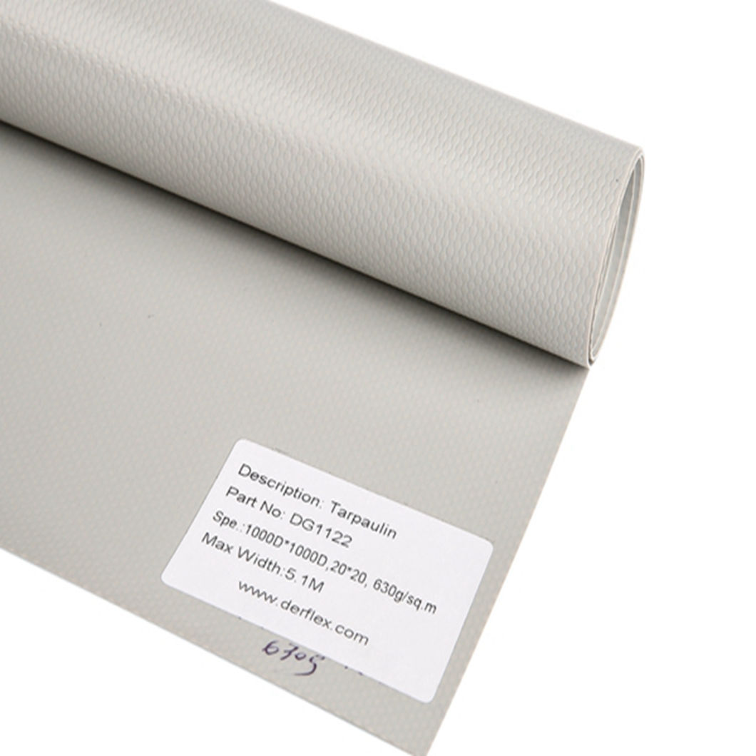 100% Polyester Fabric PVC Coated Tarpaulin