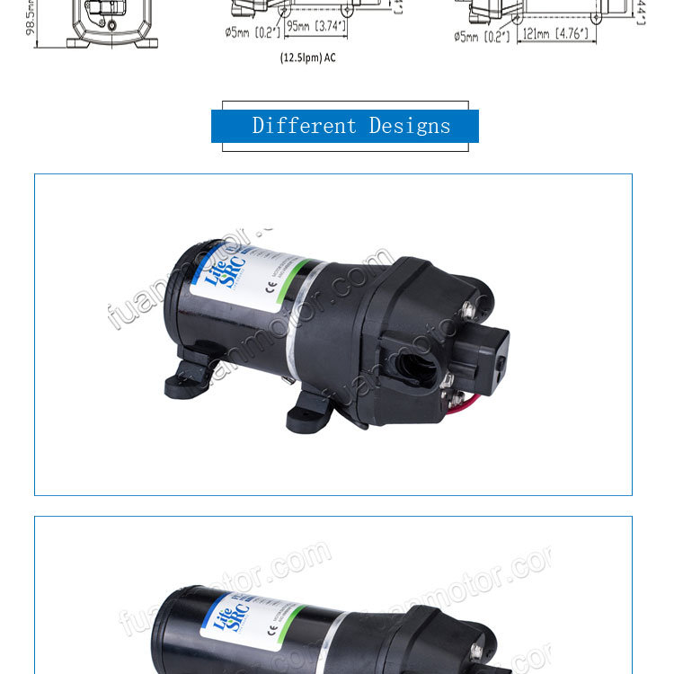 Lifesrc 17L/Min Auto Pressure Self Priming Electric Diaphragm Pump