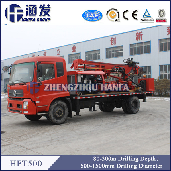 Truck Mounted Drilling Rig for Sale (HFT500)