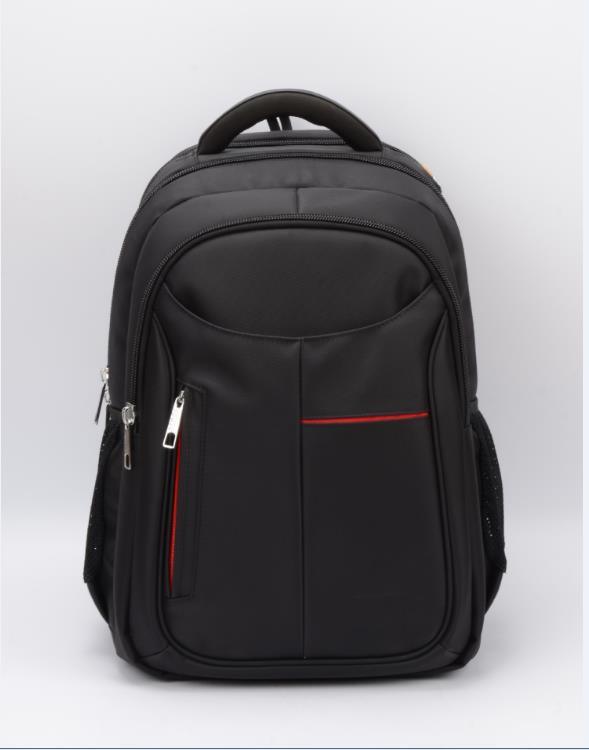 Black Computer Bag with Simple Modern Geometry Design (SB6446)