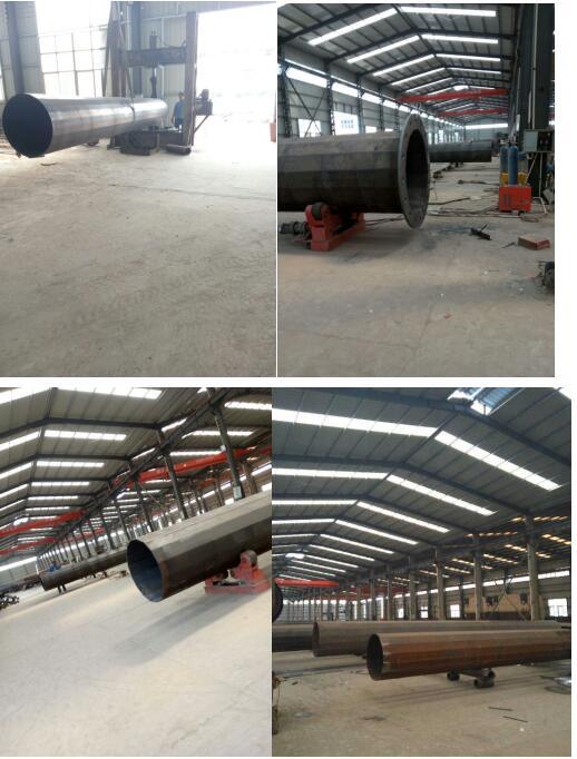 Telecom Galvanized Steel Monopole