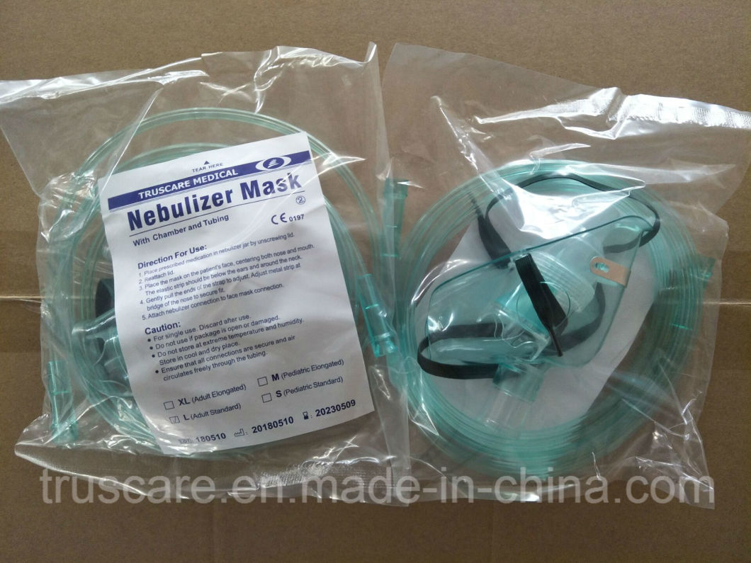 Medical Disposable Adult and Children Nebulizer Mask Kit with Mouth Piece