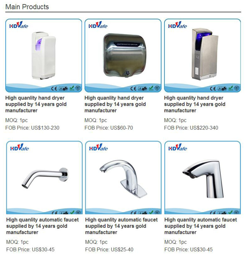 China Factory Price Hygienic No-Touch Automatic Urinal Sensor with Flush Flusher