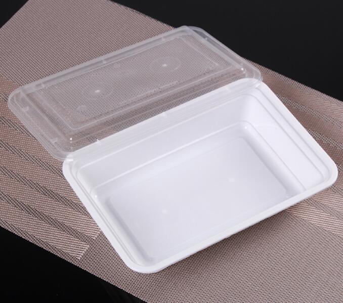 Cheap High Quality Disposable Plastic Food Lunch Box with Airtight Lid