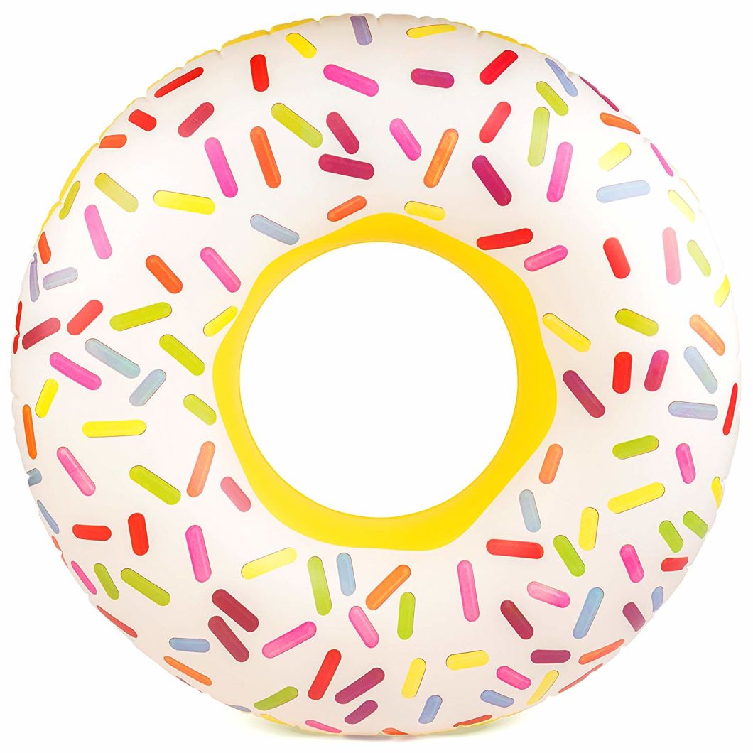 Giant Inflatable Swimming Pool Sprinkle Donut Pool Floats