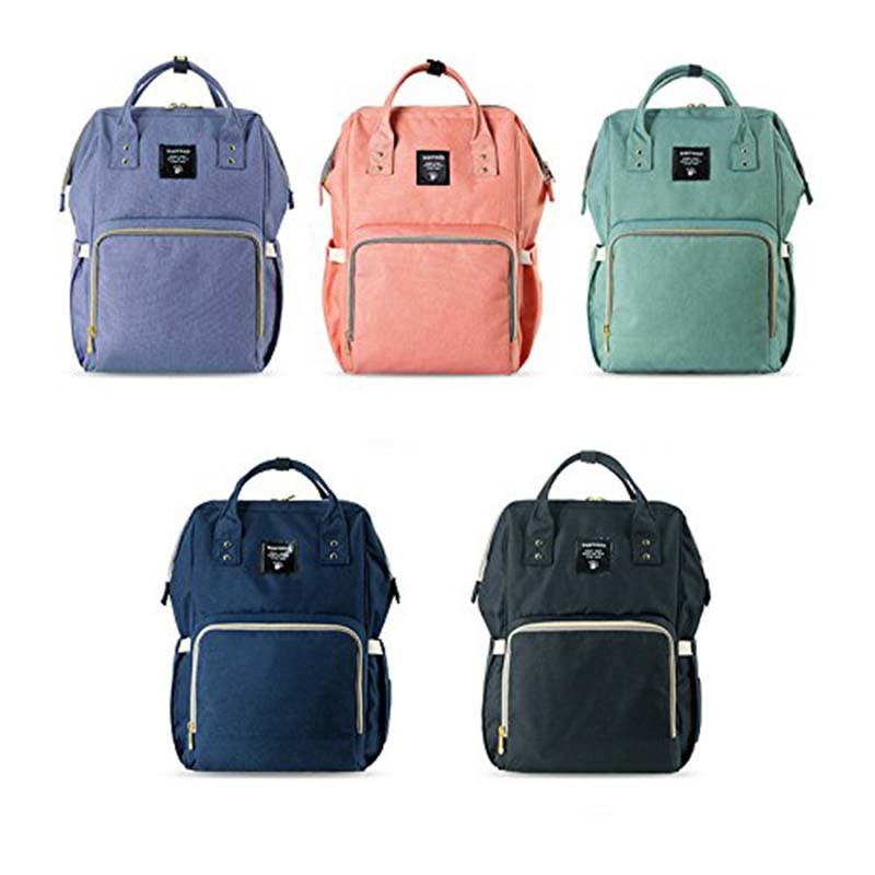 Fashion Multifunctional Adult Mummy Changing Nappy Backpack Baby Diaper Bag