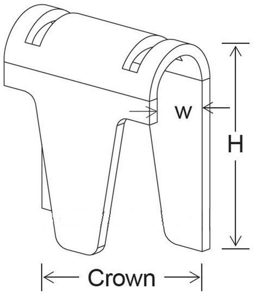 M87 Series Nail Clips for Mattress Making