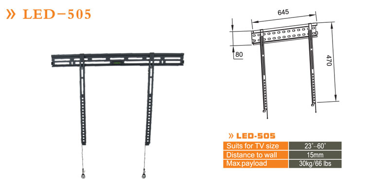 Swivel LED/LCD TV Mount Bracket /LED-505