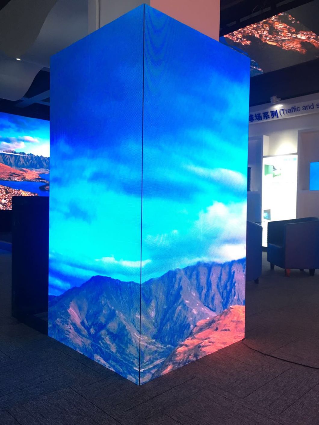 P16 Curved LED Screen &360 LED Display/Full Color LED Screen