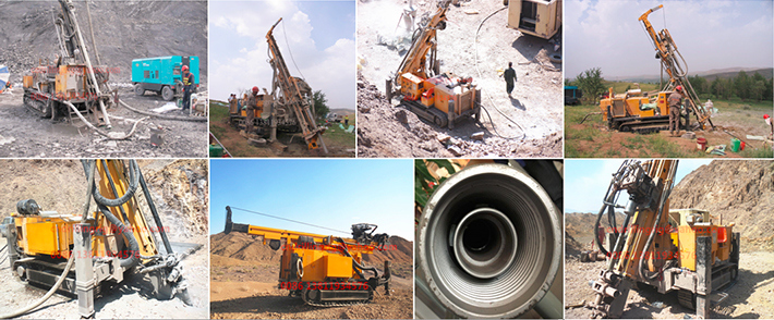 Hydraulic Reverse Circulation Borehole Mining Drilling Rig Equipment